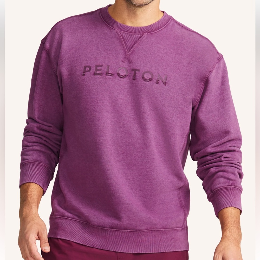 Peloton Purple Brooklyn crewneck